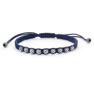 Unisex Navy Blue Macrame Bracelet from Lagos Sz8(Medium)